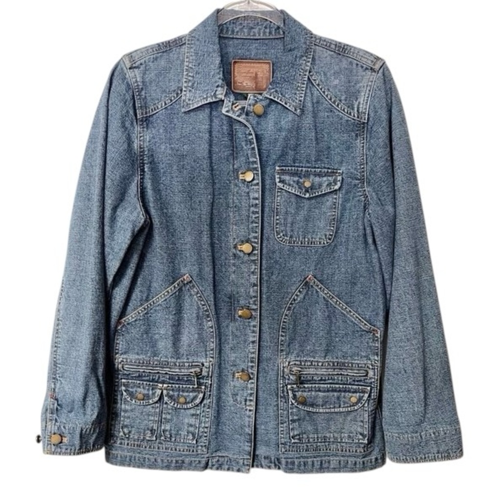Vintage Lauren Jeans Company Ralph Lauren Denim Chore Stable Barn Coat